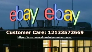eBay Customer Helpline Number 12133572669