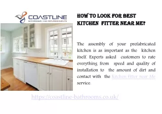 Best look for Kitchen Fitter near Me