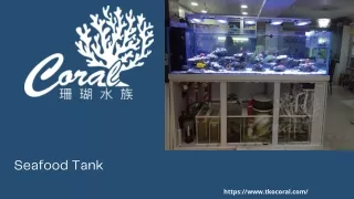 Seafood tank