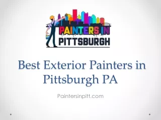 Best Exterior Painters in Pittsburgh PA - www.paintersinpitt.com