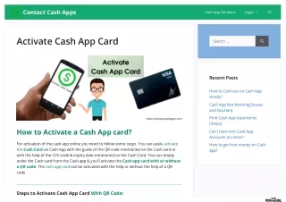 Steps to Activate Cash App Card in Less then 2 Minutes - Get Information