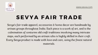 Sevya Handmade