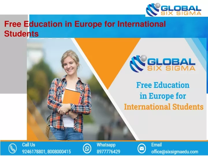 free education in europe for international