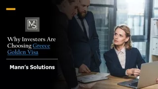 Why Investors Are Choosing Greece Golden Visa | Mann's Solutions