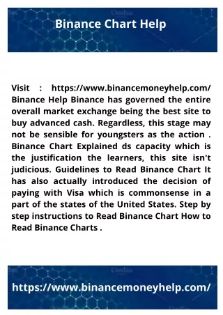 Binance Chart Help