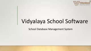 vidyalaya school software