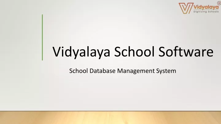 vidyalaya school software