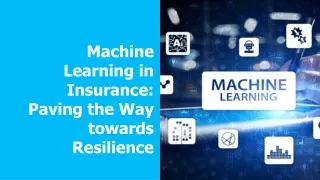machine learning in insurance paving