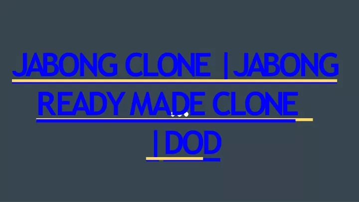 j a bong c l one j a bong