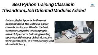 best python training classes in trivandrum