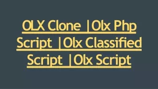o l x clone olx p hp