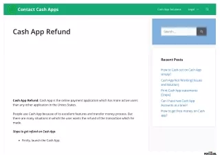 Cash App Refund in Few Minutes - Follow Steps to Get Refund Now