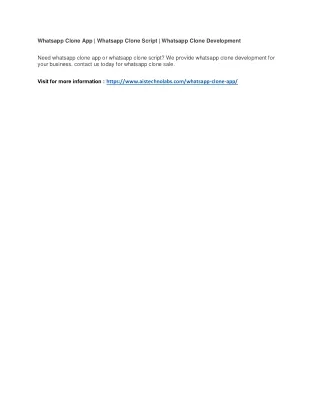 whatsapp clone app whatsapp clone script whatsapp