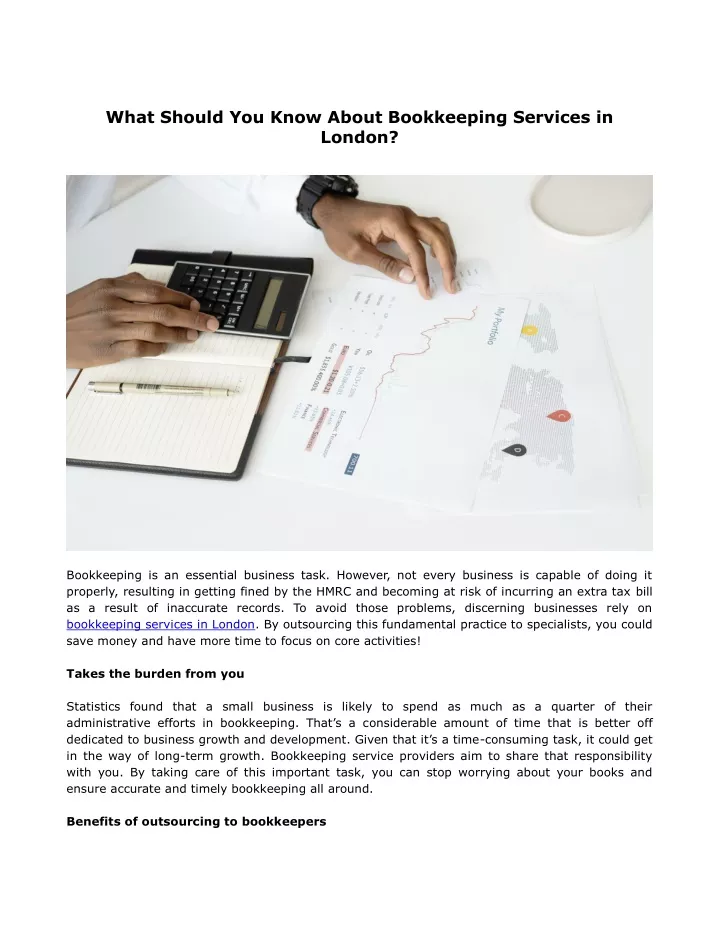 what should you know about bookkeeping services