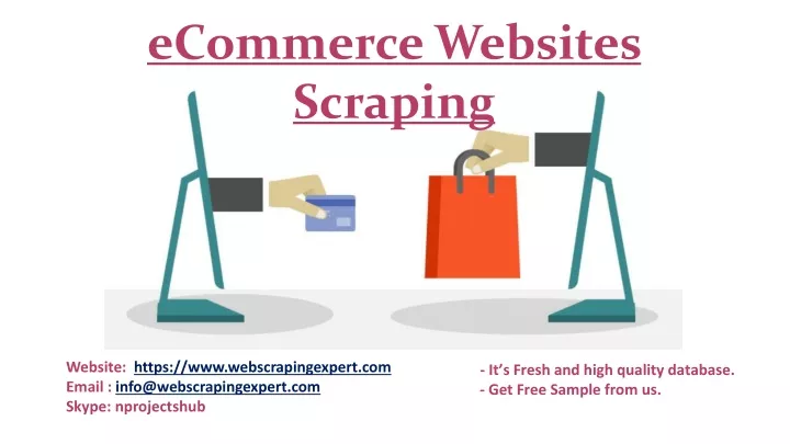 ecommerce websites scraping