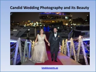 candid wedding photography and its beauty