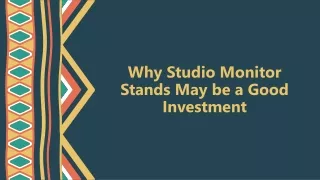 Why Should Monitor Stands May Be A Good Investment