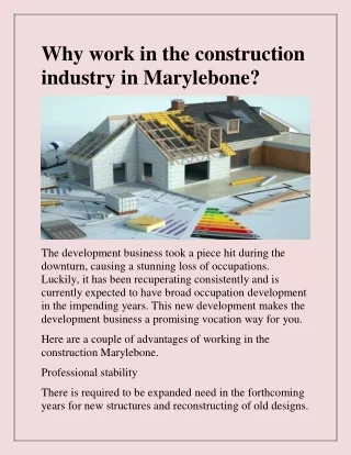 why work in the construction industry