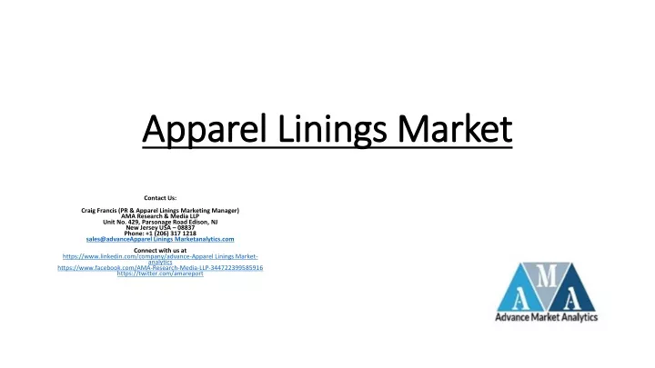 apparel linings market