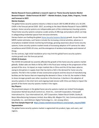 market research future published a research