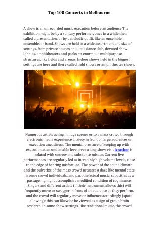Melbourne-Top 100 Concerts-converted