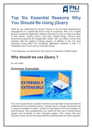top six essential reasons why you should be using