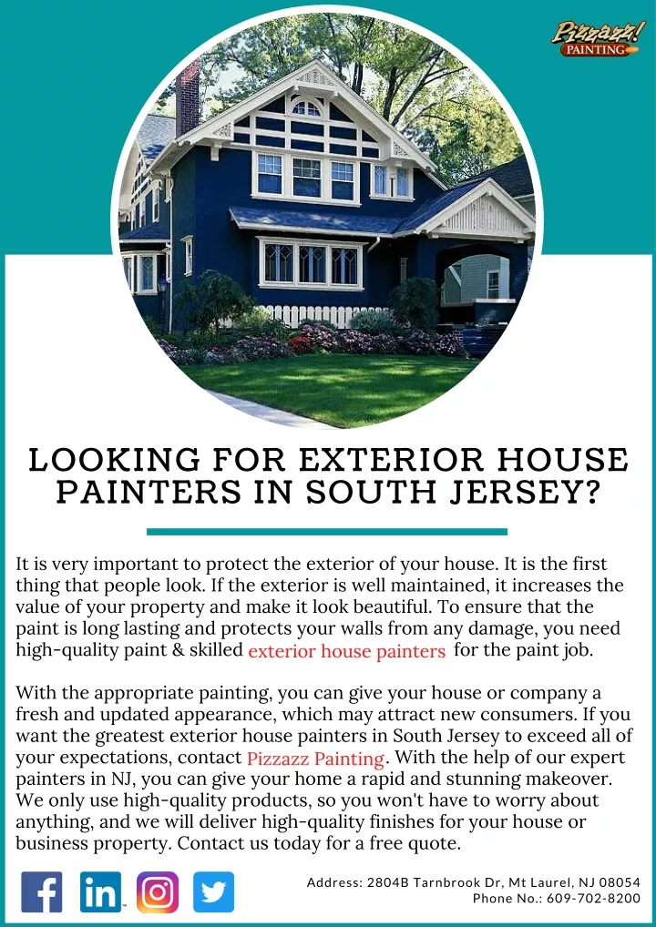 looking for exterior house painters in south