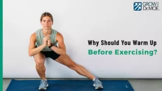 Why Should You Warm Up Before Exercising