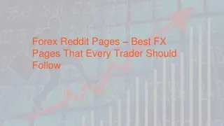 Best Forex Pages that Every Trader Should Follow