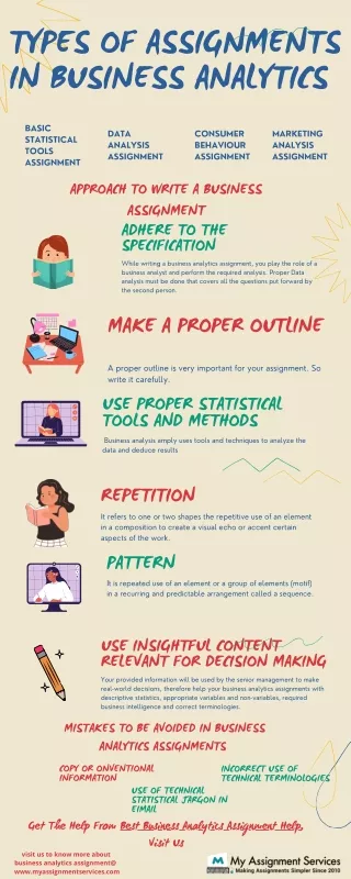 types of assignments in business analytics