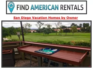San Diego Vacation Homes by Owner