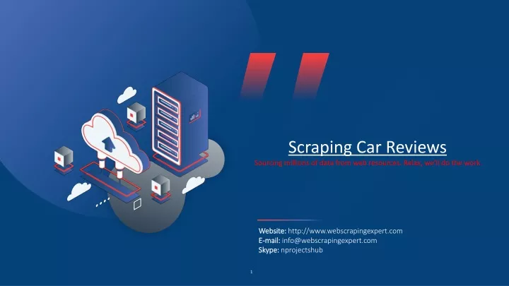 scraping car reviews