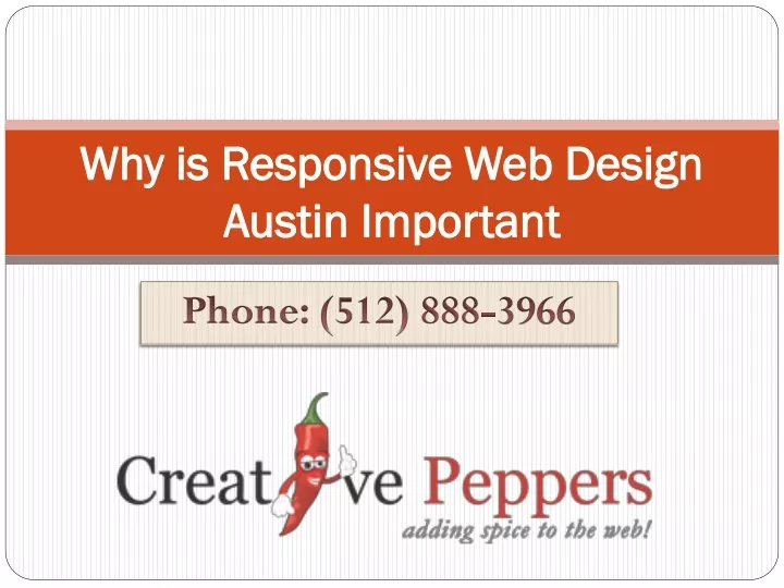 why is responsive web design austin important