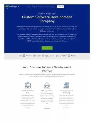 Top Custom Software Development Company India | Best Offshore Software Firm