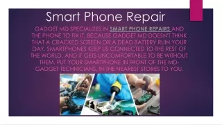 smart phone repair