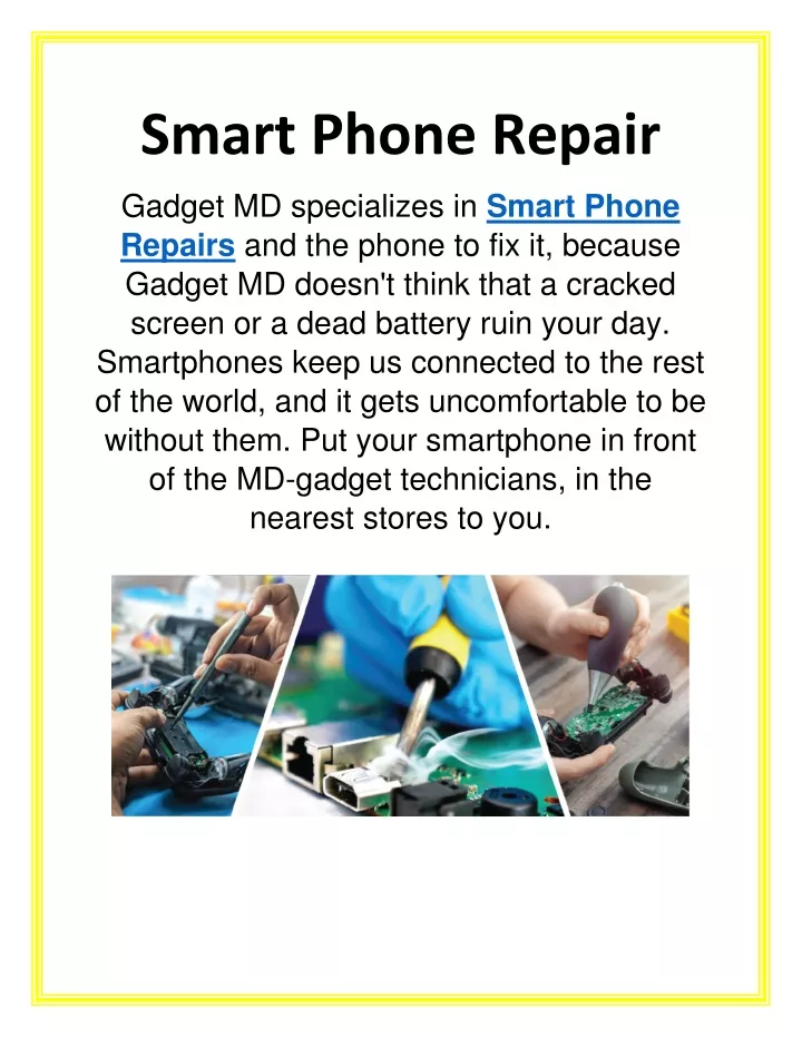 smart phone repair
