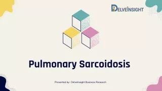 pulmonary sarcoidosis