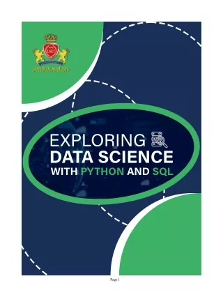 Exploring Data Science with Python and SQL