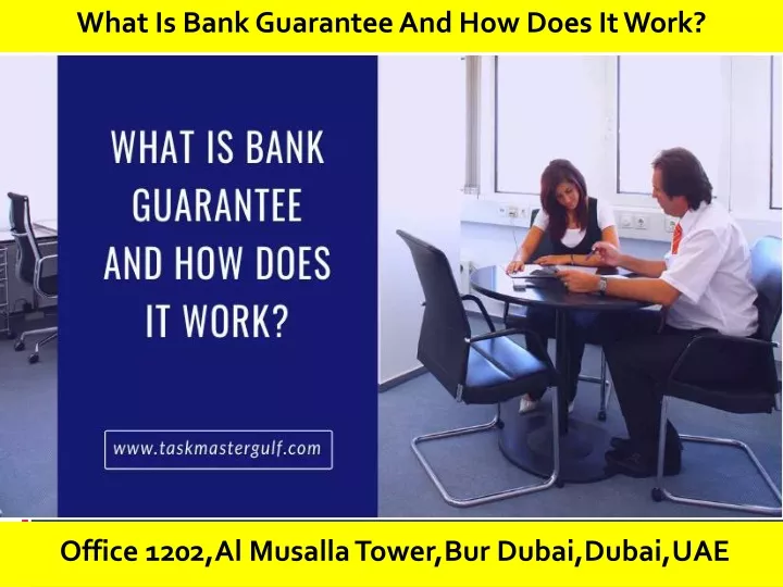what is bank guarantee and how does it work