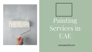 painting services in UAE