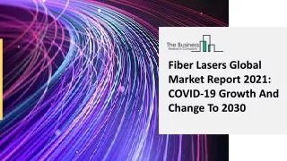 fiber lasers global market report 2021 covid