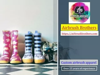 Custom Airbrush Shoes