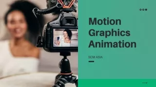Motion Graphics Animation