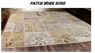 patch work rugs