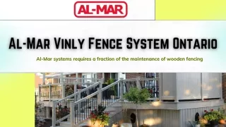 Wrought Iron Look Fences | White Picket Fence | Al- Mar Vinyl Ontario