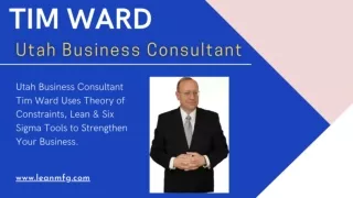 Grow Your Business With Tim Ward | Best Business Consultant Utah