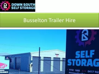 busselton trailer hire