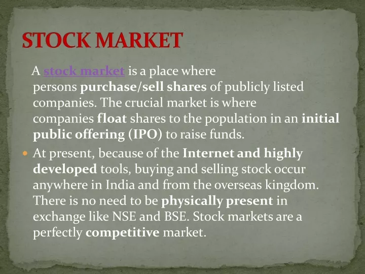 stock market