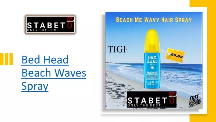 bed head beach waves spray