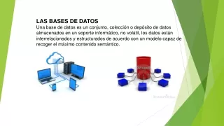 las bases de datos una base de datos